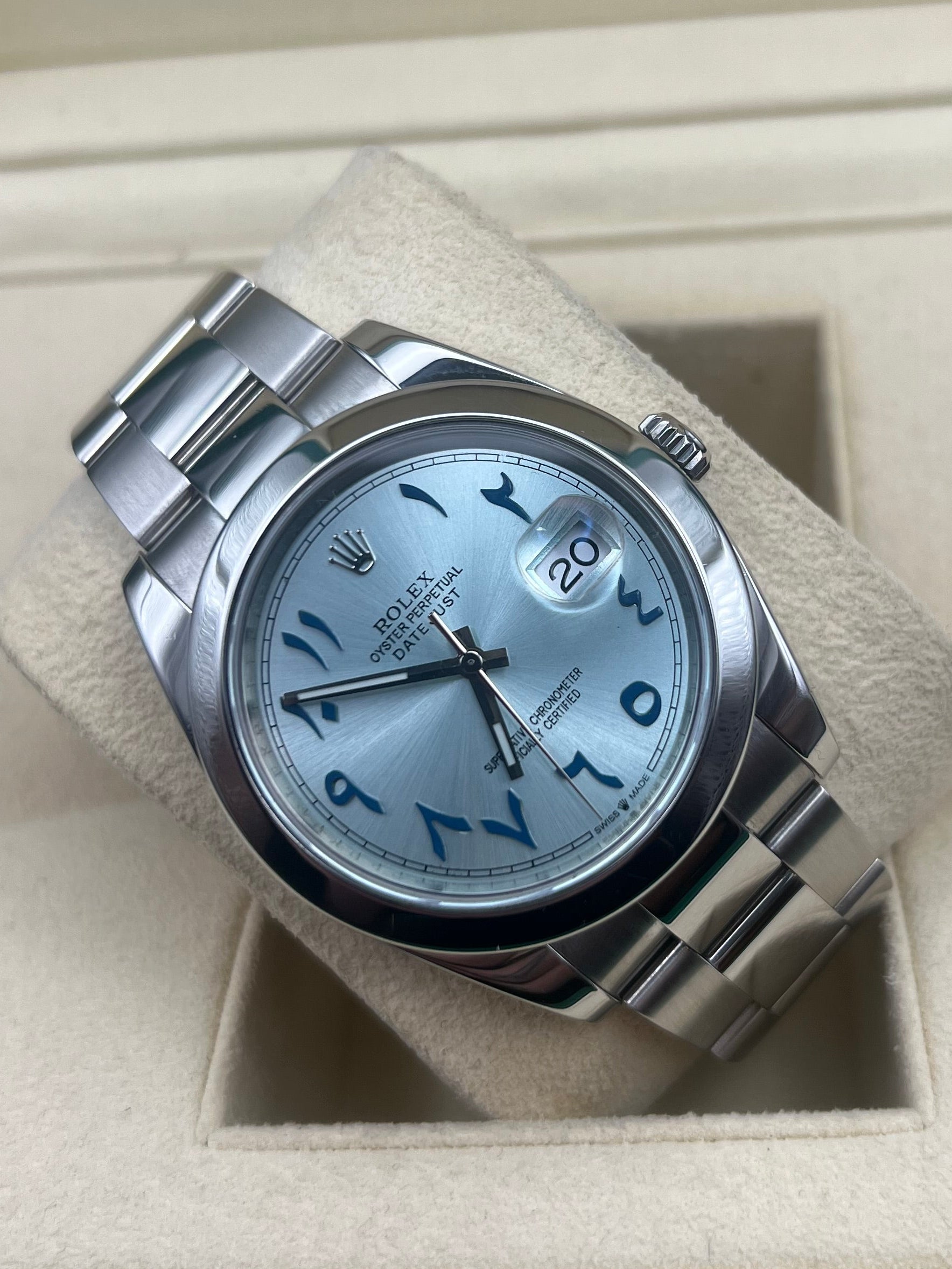 Rolex Datejust 126300 Custom Arabic