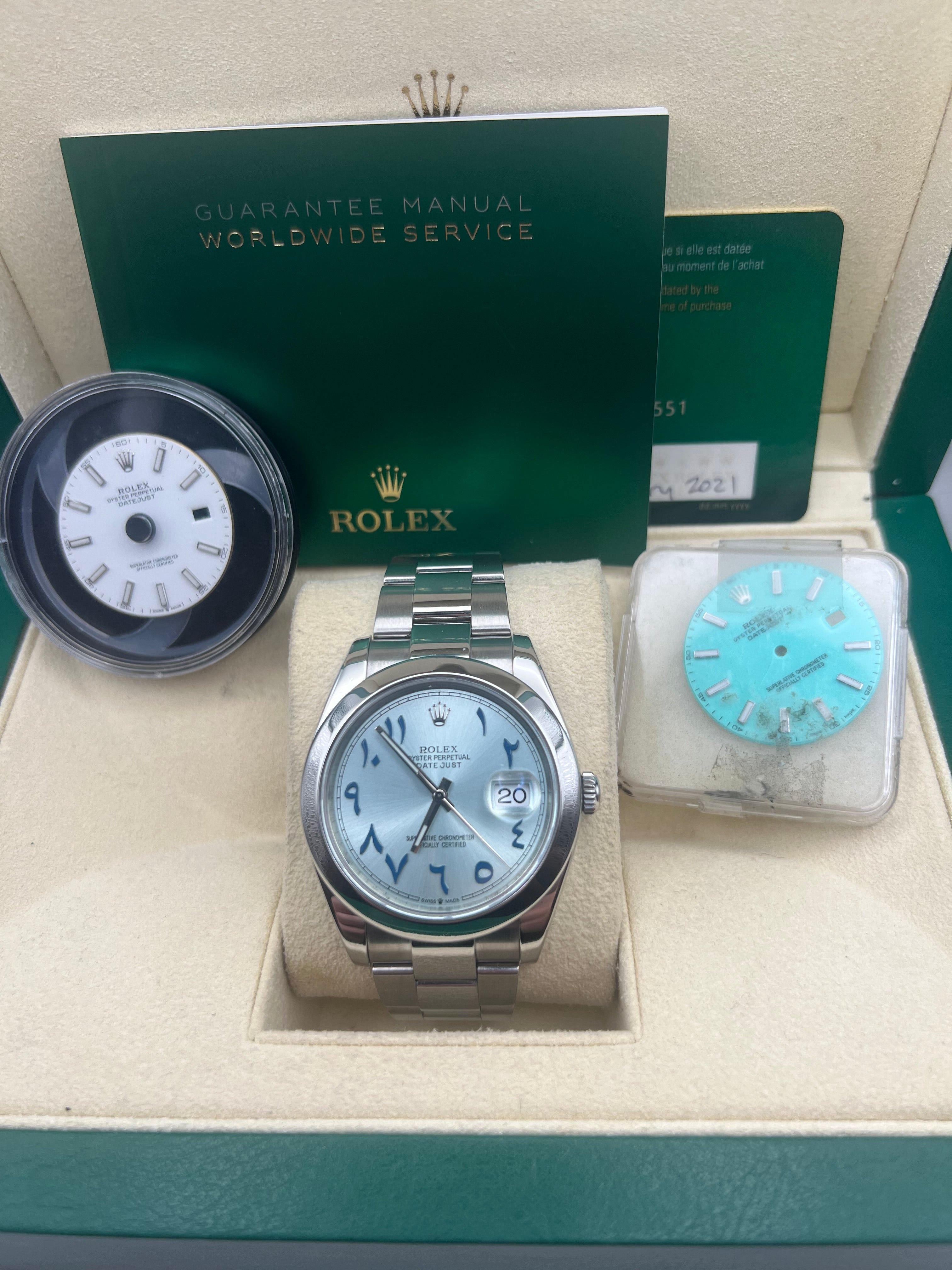 Rolex Datejust 126300 Custom Arabic