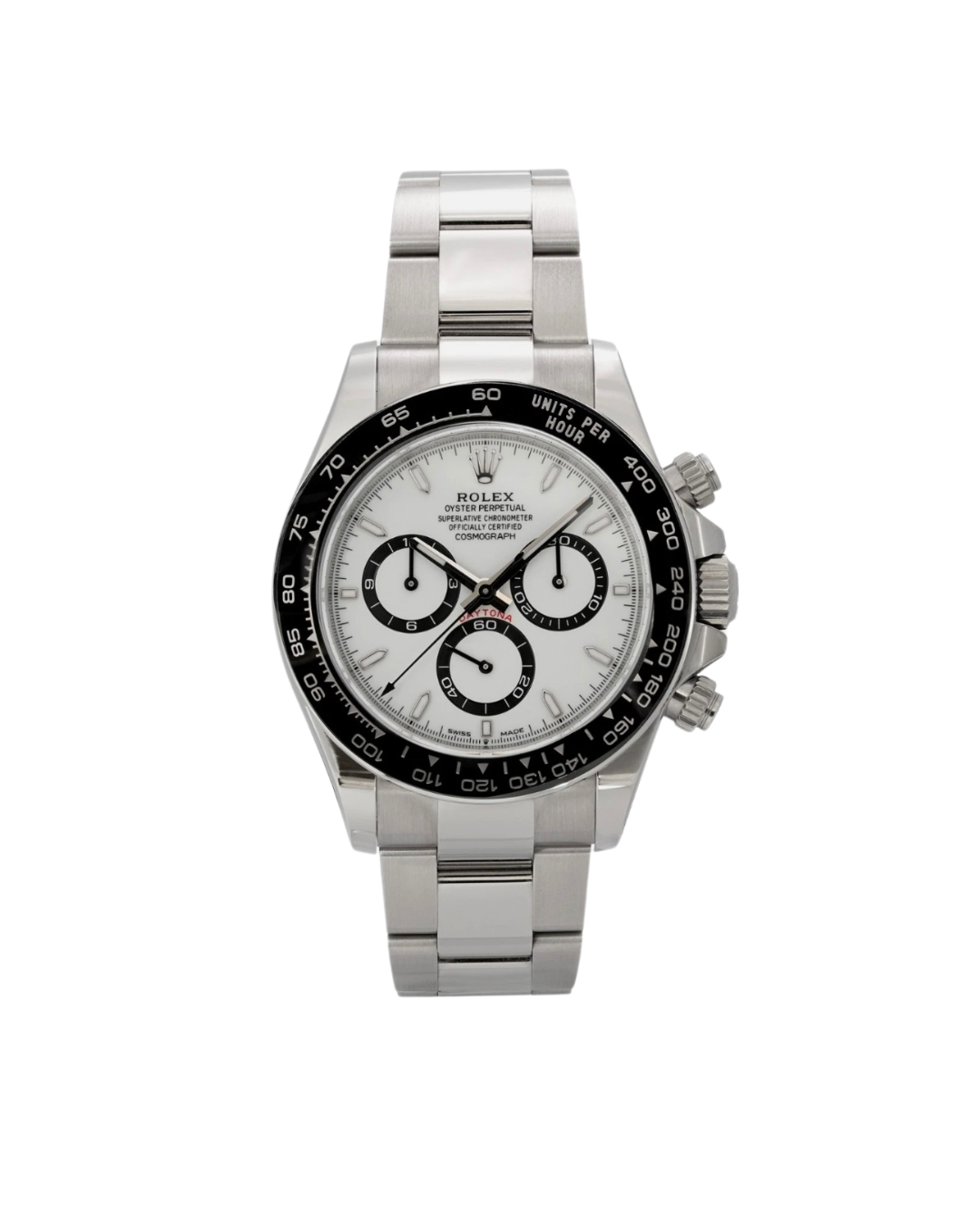 Rolex Daytona Panda White Dial Stainless Steel